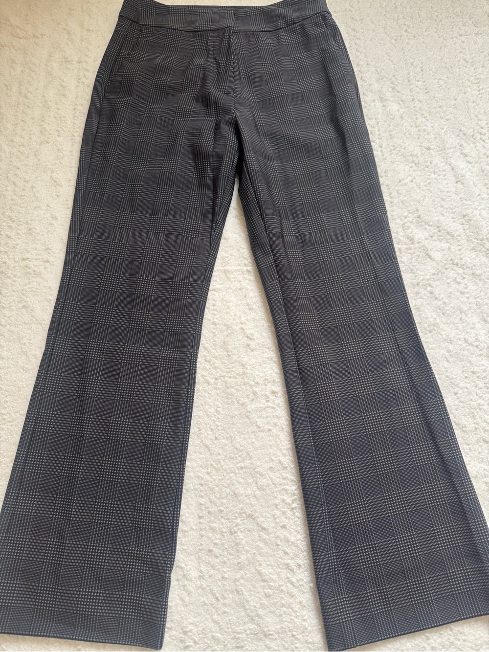 Rhone Glen Plaid Wide Leg Trouser Pants Women’s Size 4 Career Workwear
